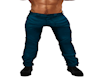 Teal Men's Pants