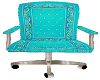 office chair teal