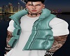 Puffer Vest Green