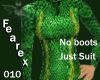 |FX|Green Snakeskin Suit