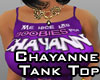 Chayanne purple tank