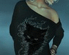black cat dress