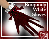 .a Frilly Gloves BurgWHT