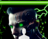 Robotic green background