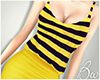 [Bw] Yellow Mini Skirt
