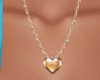 Gold Chain With Heart F