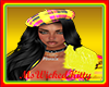 Yellow Plaid Beret