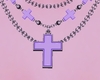 Pastel Goth: Lilac Cross