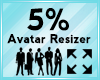 Avatar Scaler 5%