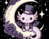 Pastel Goth Axolotl!