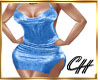 CH-SUE  Blue  Dress
