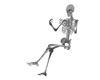 Skeleton Sitting