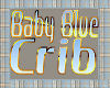 Baby Blue Crib