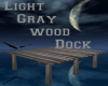 Light Gray wood Dock