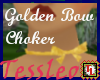Golden Bow Choker
