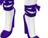 [L] Purple Tied Heels