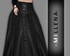 Long Leather Skirt