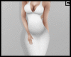 Pregnant Dress White