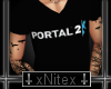 xNx:Portal 2 Logo Tee