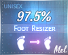 M~ Foot Scaler 97.5%
