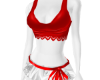 red&white outfit