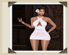 soft pink party dress