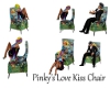 Pinkys Love Kiss Chair