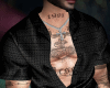 𐓏 Open Shirt + Tattoo