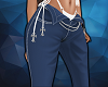 BLUE & WHITE JEANS - F