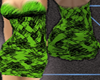 [xXAXx]Green Mini dress