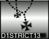 D1lIron Cross Necklaces