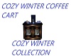 Cozy Winter Coffee Cart