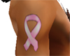 BBJ pink ribbon arm tat