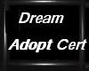 Dream Adopt Cert