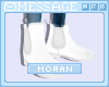 M| White Casual Boots