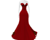 valentine red dress