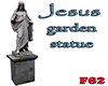 Jesus garden statue
