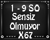 Sensiz Olmuyor P1