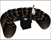 Black Club Couch