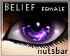 n: belief purple / F