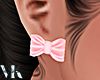 VK. Pink Bunny Earrings