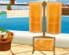 Towels Rack Indian Gold