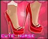 [E] Cute Nurse Heels