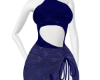 Lv Blue Dress