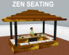 Asian Zen Pagoda seats