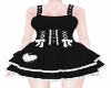 !Doll Dress Blk GA