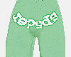 Green Sp5der Pants