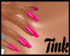 Bright Pink Nails