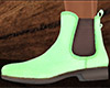 Light Green Ankle Boots 3 (F)
