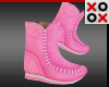 Pink Romping Boots
